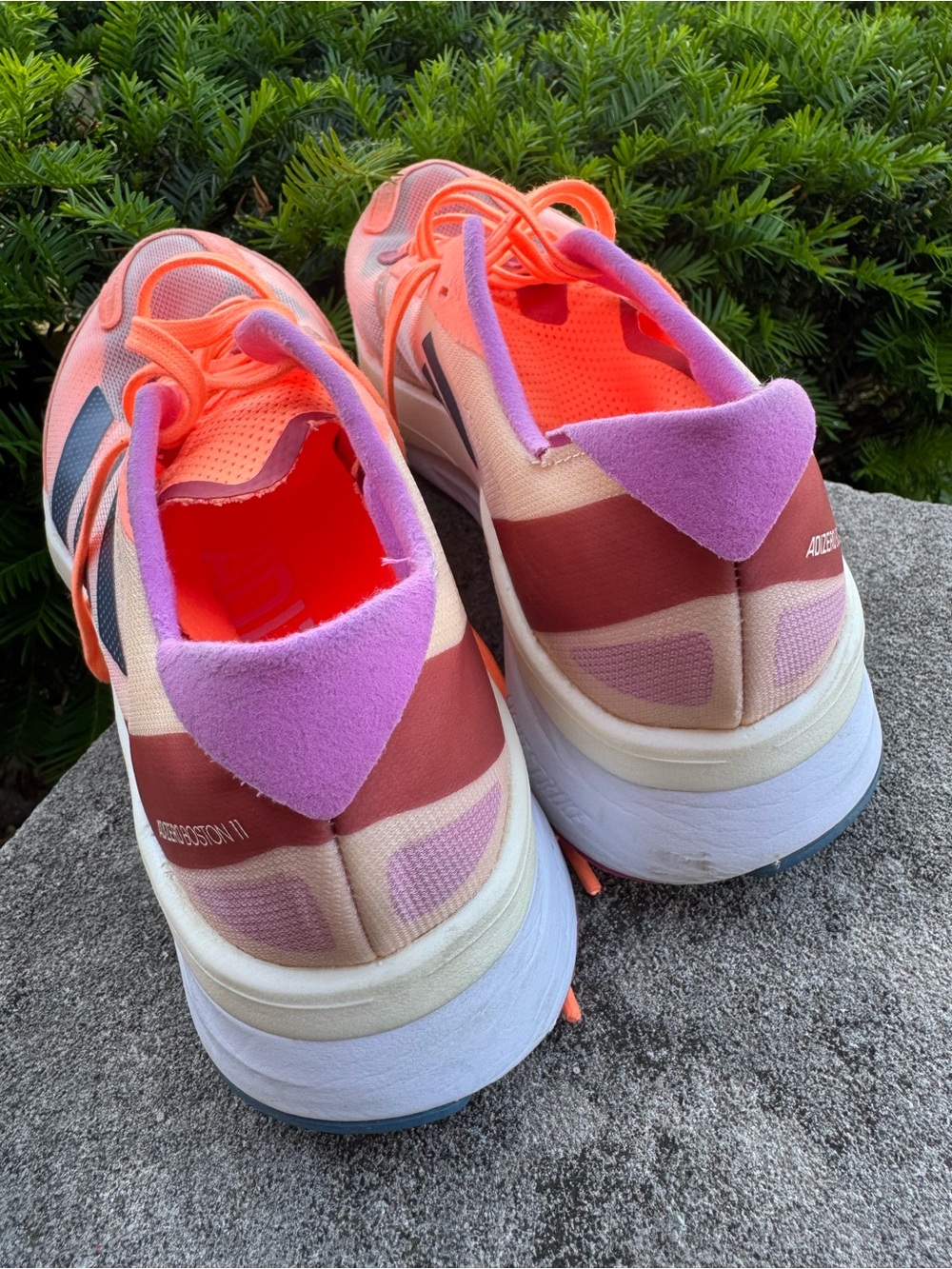 Adidas Women's Adizero Boston 11 Running Sz 6 - Picture 6 of 10
